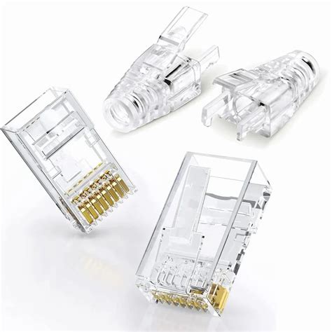 Ivoltaa Cat 6 Rj45 Connectors With Strain Relief Boots At Rs 23 Rj45 Connector In New Delhi