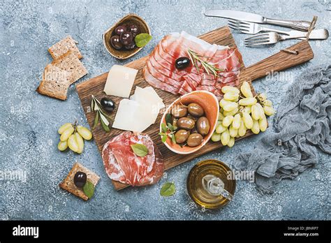 Typical Italian Antipasto Stock Photo Alamy