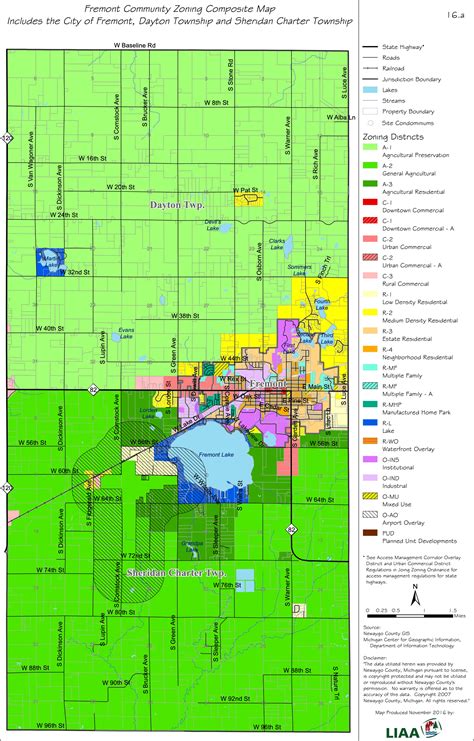 Zoning Maps Fremont Community Joint Zoning Ordinance