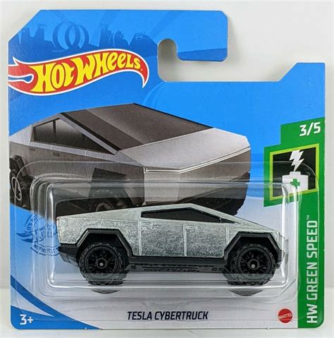 Tesla Cybertruck Zamac Hot Wheels Short Card New