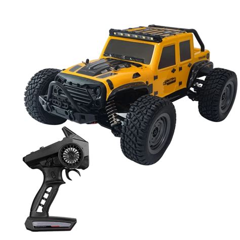 JT 16103 1 16 4WD RC Car With LED Lights 2 4G Radio Remote Control Cars