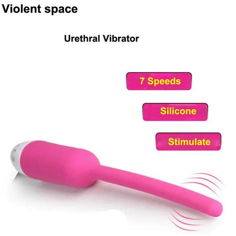 Violent Space 7 Speed Urethral Vibrator For Men Sex Toys For Woman