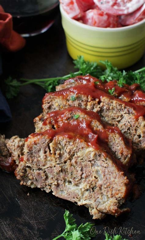 Slow Cooker Meatloaf Recipe One Dish Kitchen Recipe Crockpot