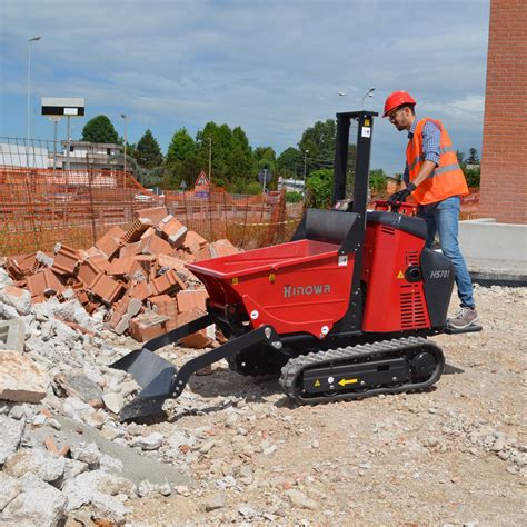 Hs Extra High Tip And Self Loading Dumper Bed Hinowa Spa