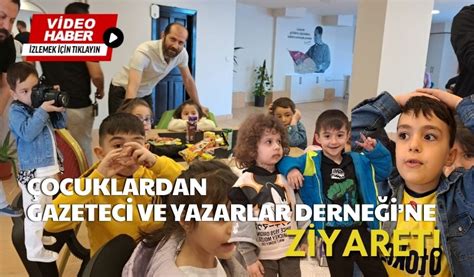 Anaokulu Rencilerinden Gazeteci Ve Yazarlar Derne I Ne Ziyaret Bolu