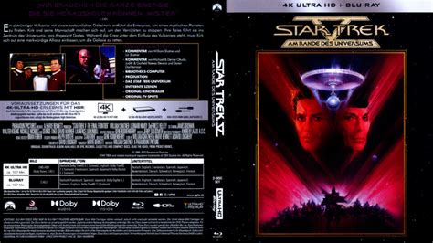 Star Trek V Am Rande Des Universums 1989 De 4k Uhd Covers Dvdcovercom