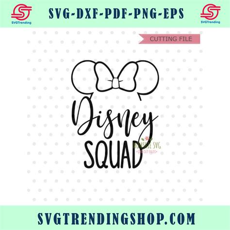 Birthday Squad Svg Disney Squad Svg Disney Svg And Png Etsy Images