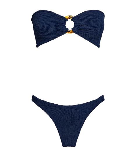 Womens Hunza G Blue Gloria Bikini Harrods UK