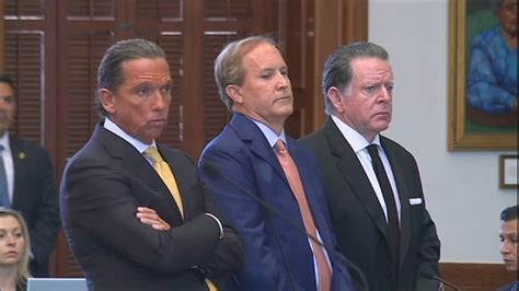 Ken Paxton Impeachment Trial Prosecution For Texas Attorney General