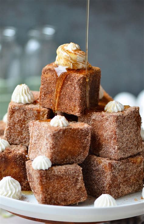 Decadent Cinnamon Sugar French Toast Cubes