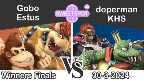 Sweetspot 40 GOBOVNI Donkey Kong Bowser Vs The Edge 2 Ganondorf