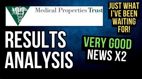 Mpw Stock Analysis Excellent News Medical Properties Trust Stock