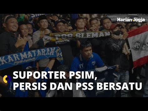 Mataram Is Love Suporter PSIM Persis Dan PSS Bersatu Doa Bersama