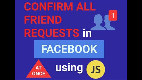 How To Accept All Friend Requests In Facebook At Once Youtube