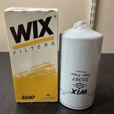 WIX 33367 Fuel Filter Cross Reference