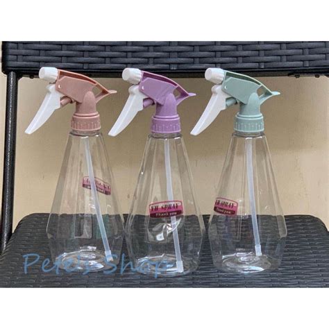 Plastic Clear Spray Bottle Empty Water Spray Bottle Ml Shopee