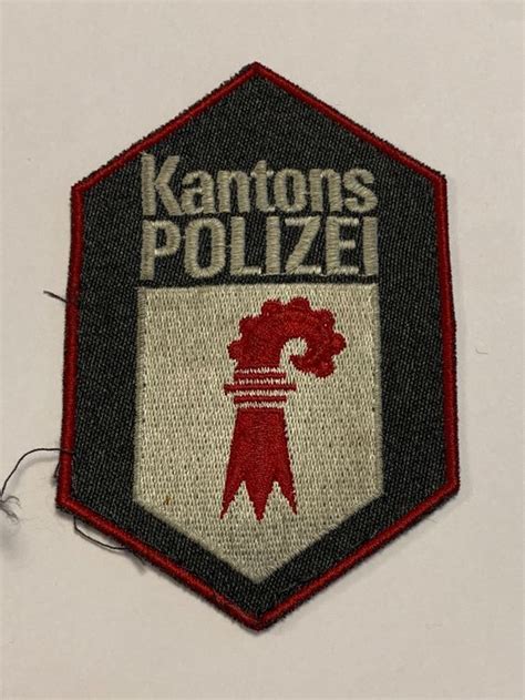 Patch Polizei Kapo Baselland Kaufen Auf Ricardo