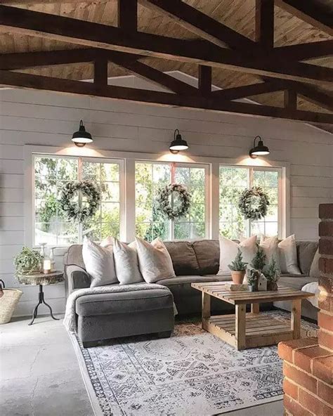 Rustic Farmhouse Interior Design Ideas For Farm House Living