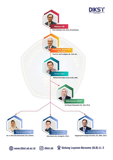 Struktur Organisasi Direktorat Inovasi Dan Kawasan Sains And Teknologi