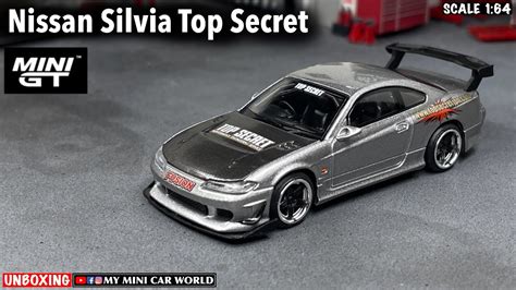 My Mini Car Worldunboxing Mini Gt Nissan Silvia Top Secret Youtube