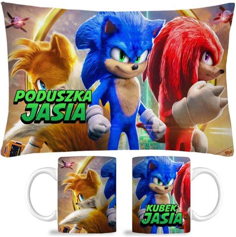 Art Crop Zestaw Kubek Poduszka Sonic Imi Prezent Ceny I