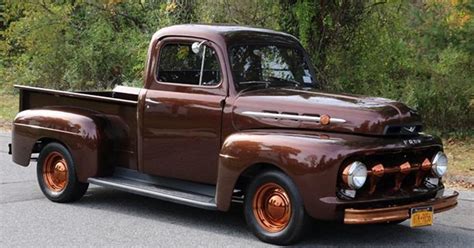 1951 Ford F1 Pickup Truck Copper Ford Daily Trucks