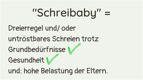 Symptome Und Definition Von Schreibabys