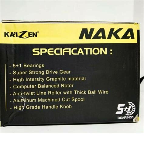 Jual Cod Ril Kaizen Naka Power Handle Kolam Laut Art G