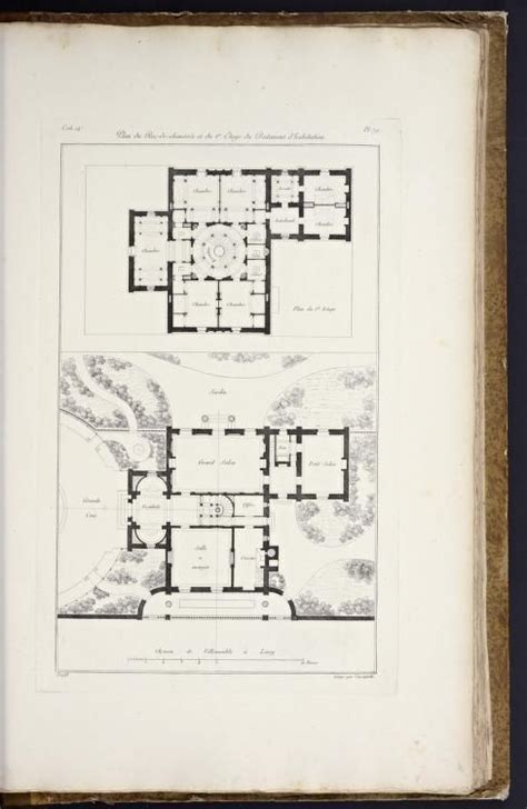 Recueil D Architecture Civile Contenant Les Plans Coupes Et