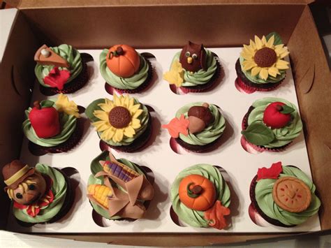 Autumn Themed Cupcakes By My Sweet Obsession By Lori