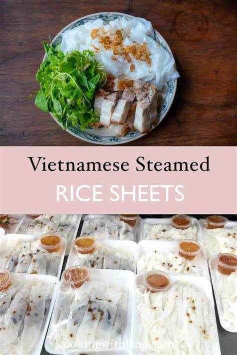 Vietnamese banh uot recipe steamed rice rolls – Artofit