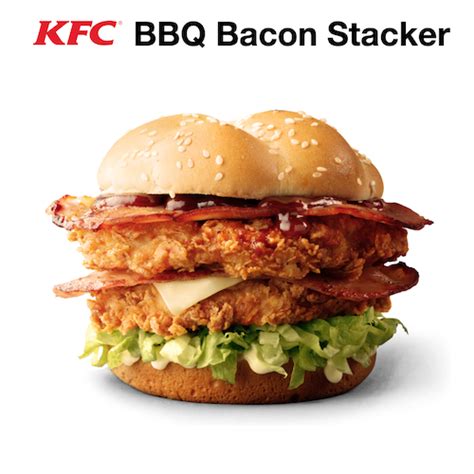 KFC BBQ Bacon Stacker Burger – Ruben Meerman