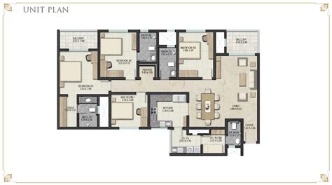 Sobha Royal Pavilion Floorplan