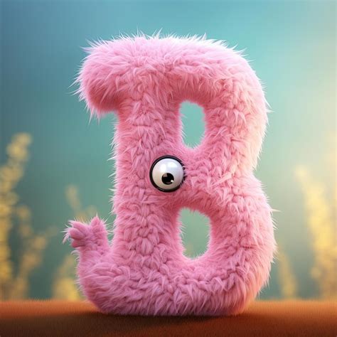 3d Animated B Letter With Squish Effect Pictures Freepik