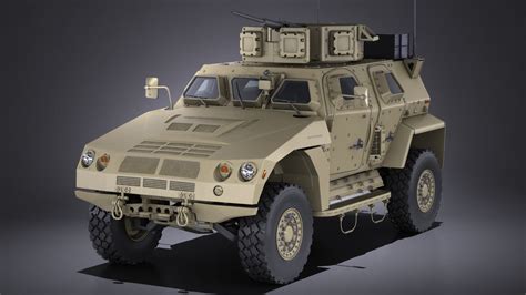 3d model jltv tactical army