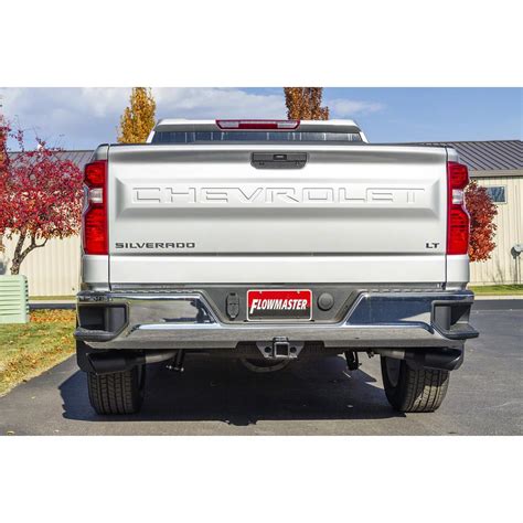 Flowmaster Silverado 1500 FlowFX Dual Exhaust System With Black Tips