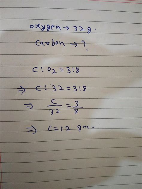 Hydrogen And Oxygen Combine In The Ratio 1 8 By Mass To Form Water