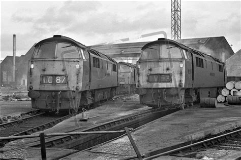 British Railway Photographs Class Westerns Mono Ttp