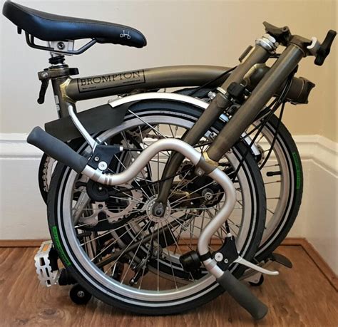 Brompton M L Raw Lacquer Folding Bicycle Folding Bikes U