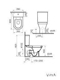 Monoblok Vitra S S Duroplast Soft Close Wc Daskom Vario Btw Vitos