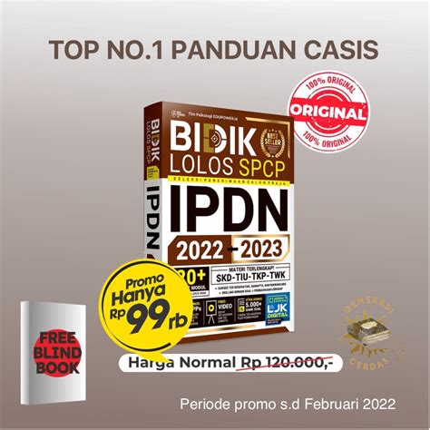 Jual BUKU TES IPDN BIDIK 99 99 LOLOS SPCP IPDN 2022 2023 Shopee