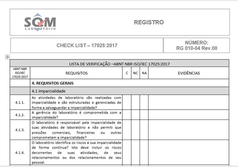 Check List Lista De Verifica O Sqm Consultoria The Best Porn Website