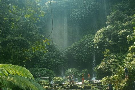 Air Terjun Benang Kelambu Yang Menenangkan Gaia Indonesia