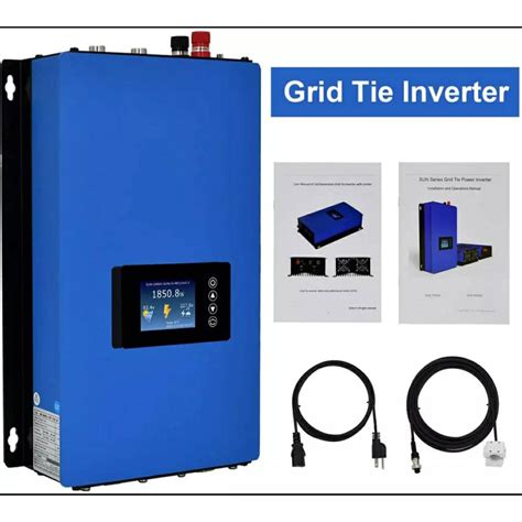 Grid Tie Inverter 1000w 2000w On Grid Inverter Limiter Sensor Mppt Dc45 90vอินพุตพลังงานแสง