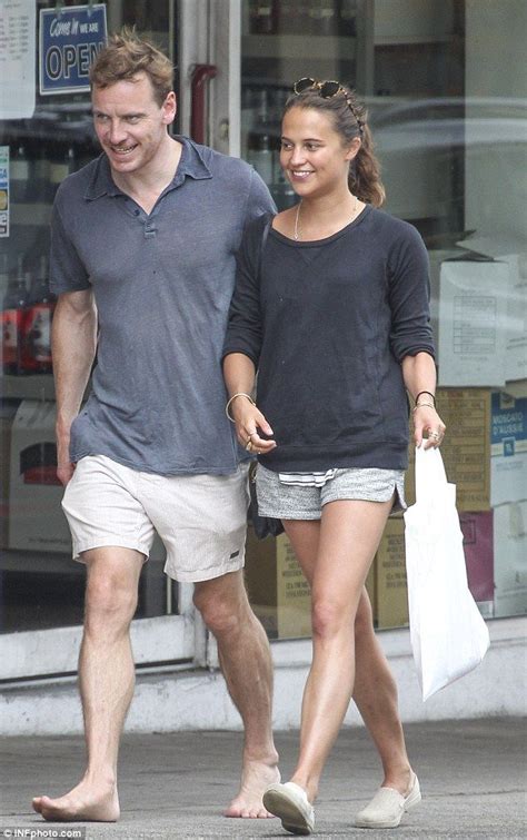 Michael Fassbender Joins New Beau Alicia Vikander For Barefoot Stroll Artofit