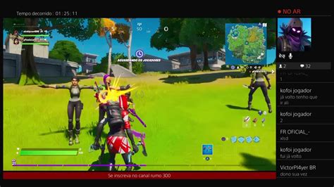 Divulgando Canais E Jogando Fortnite Cap Tulo Temporada E Jogando