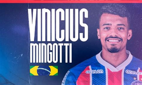 Jornal Correio Bahia anuncia a contratação do atacante Vinicius Mingotti