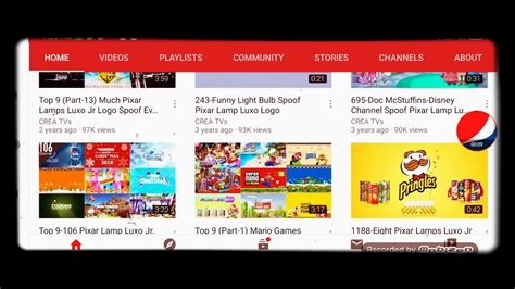 Crea Tvs Pixar Youtube