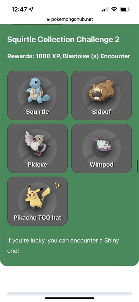 Pokémon Go Hub On Twitter Week 2 Collection Challenges Of The Pokémon