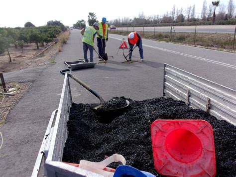 Almassora Invierte Euros Para Reparar Baches En Caminos Rurales